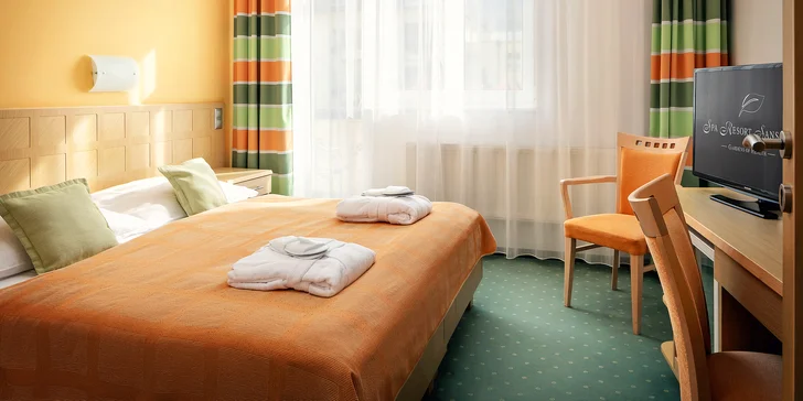 Fantastický wellness pobyt s polopenzí ve 4* Spa Resortu Sanssouci v Karlových Varech