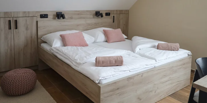 Dovolená na Znojemsku: pobyt se snídaní či bez, možnost degustace vín