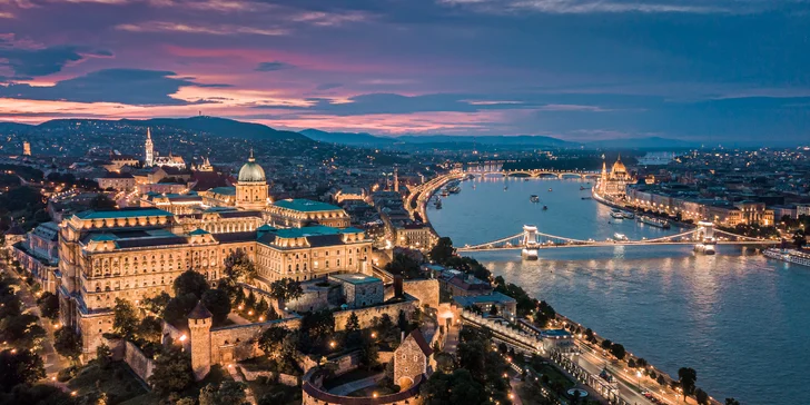 Pobyt v centru Budapešti: snídaně i welcome drink a půjčení kol nebo koloběžek