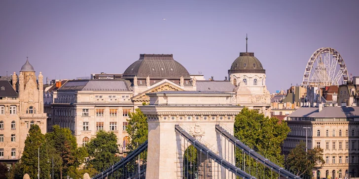 Pobyt v centru Budapešti: snídaně, welcome drink i zapůjčení elektrokol