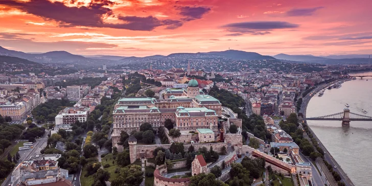 Pobyt v centru Budapešti: snídaně, welcome drink i zapůjčení elektrokol