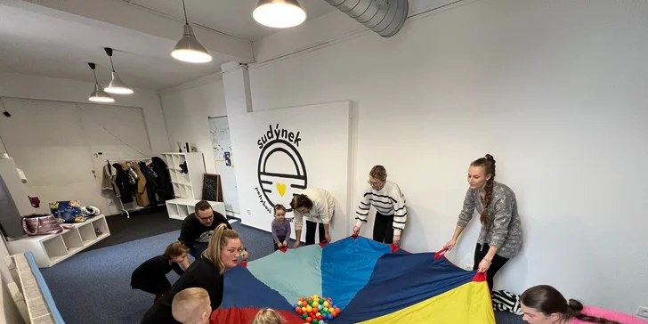 Centrum pro děti Sudýnek: vstup do herničky, kroužky nebo pronájem na oslavu