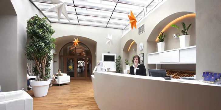 4* pobyt v Třeboni: krásný hotel přímo na náměstí, strava i procedury