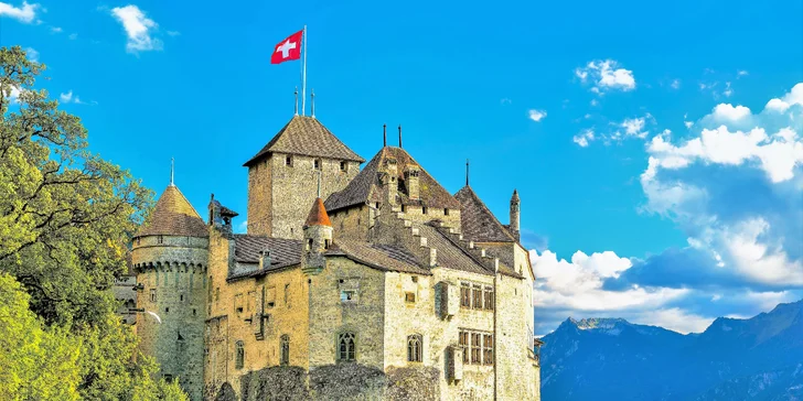 Horským expresem pod Mont Blanc: 7denní zájezd do Švýcarska a Francie s ubytováním a snídaní
