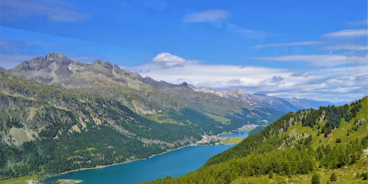 Švýcarské vrcholy, údolí Engadin a St. Moritz: 3 noci se snídaní, doprava tam i zpět, lanovky v ceně
