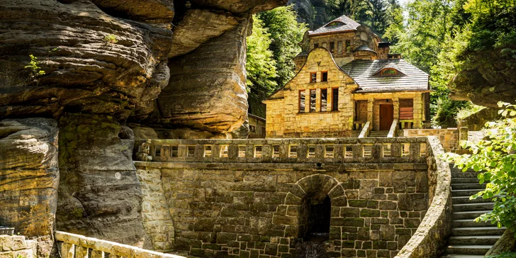 Pobyt v tajuplné historické plynárně v Hřensku se snídaní nebo bez stravy