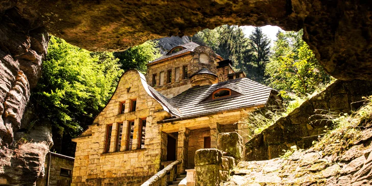 Pobyt v tajuplné historické plynárně v Hřensku se snídaní nebo bez stravy