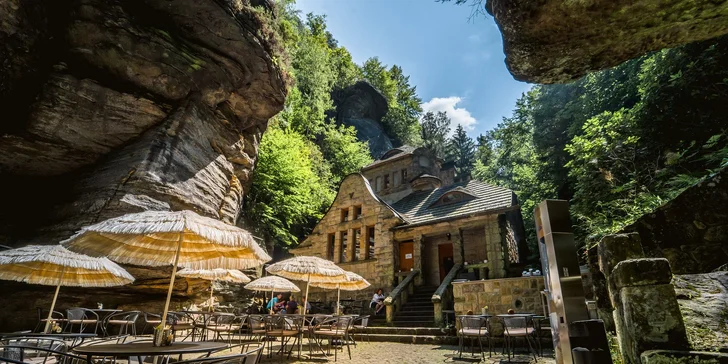 Pobyt v tajuplné historické plynárně v Hřensku se snídaní nebo bez stravy