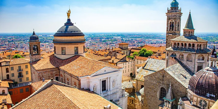 Výlet busem do Itálie: Bergamo a Miláno, lanovka i nákupy