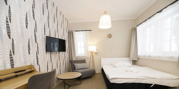 Aktivní dovolená v Orlických horách pro pár i rodinu: studio či apartmán s kuchyňkou