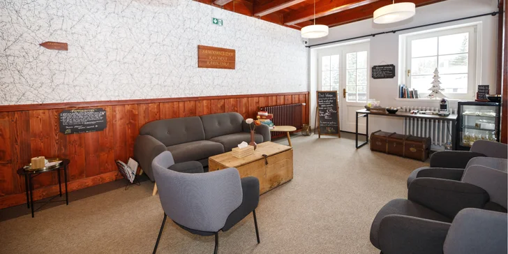 Aktivní dovolená v Orlických horách pro pár i rodinu: studio či apartmán s kuchyňkou