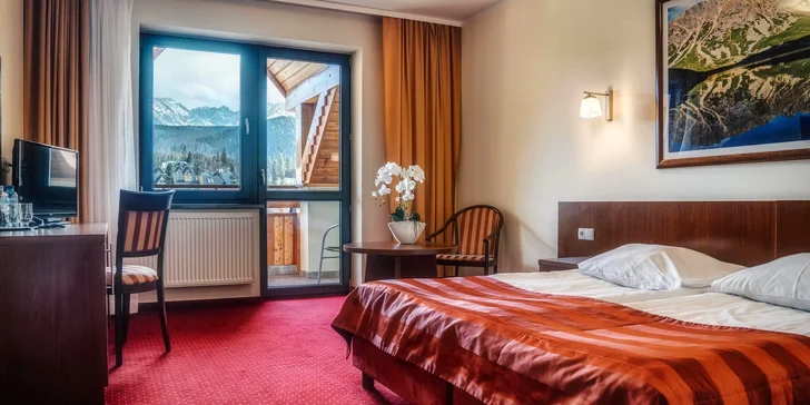 Nejvýše položený rodinný hotel v Zakopaném s panoramatickými výhledy: snídaně či polopenze, wellness