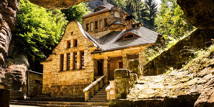 Pobyt v tajuplné historické plynárně v Hřensku se snídaní nebo bez stravy