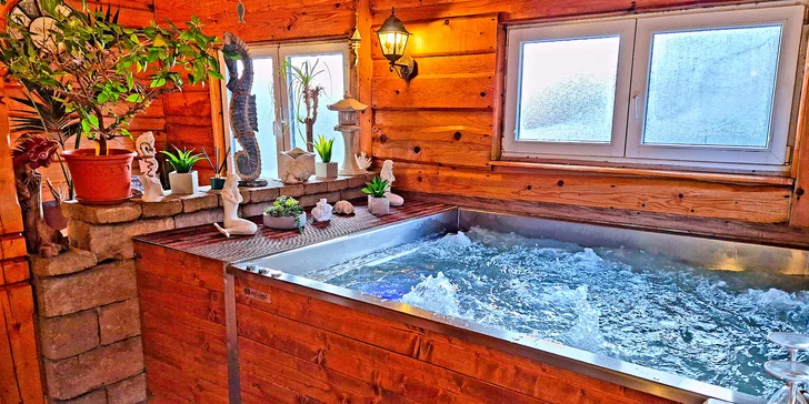 Relax i romantika na ranči Bučiska: 2–4 hodiny v privátním wellness i masáž a občerstvení
