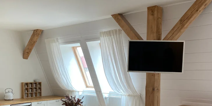 Krásné pokoje u Ústí nad Labem se snídaní až pro 4 osoby
