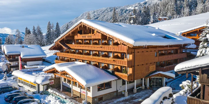 Relax i aktivní dovolená v Alpách: 4* hotel s polopenzí plus, neomezený wellness, skibus