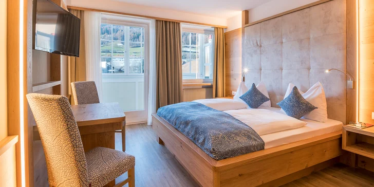 Italské Alpy: 4* hotel blízko sjezdovek s nádherným wellness a polopenzí, karta výhod