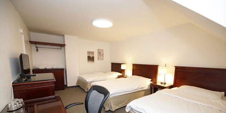 Ubytování v hotelu pod vrcholem Pradědu: snídaně či polopenze, wellness a spousta výletních cílů
