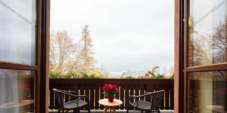 Pobyt v srdci Tatranské Lomnice: penzion se snídaní, privátní wellness