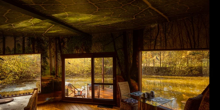 Netradiční ubytování v jižních Čechách: domečky na vodní hladině, odpočinek i rybolov