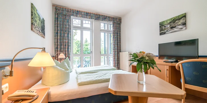 Pohoda v Sasku: 4* hotel se snídaní i polopenzí, neomezený wellness, výlety do přírody