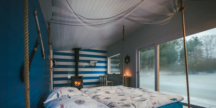 Netradiční ubytování v jižních Čechách: domečky na vodní hladině, odpočinek i rybolov