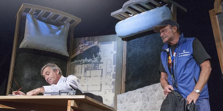 Divadlo Gong: Jan Čenský v komedii Polib tetičku aneb Nikdo není bez chyby