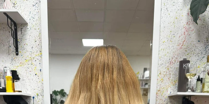 Čištění vlasů produkty Urban Alchemy či regenerace a obnova vlasů Olaplex