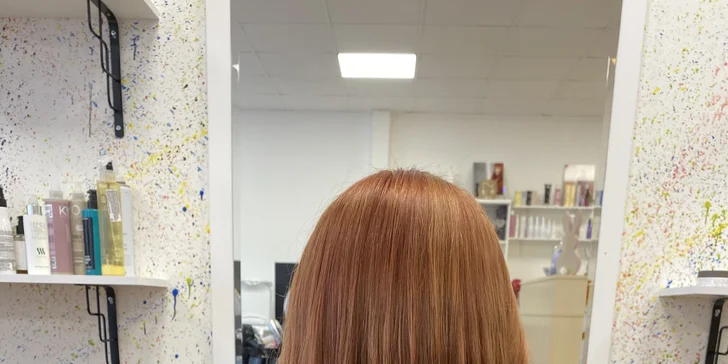 Čištění vlasů produkty Urban Alchemy či regenerace a obnova vlasů Olaplex