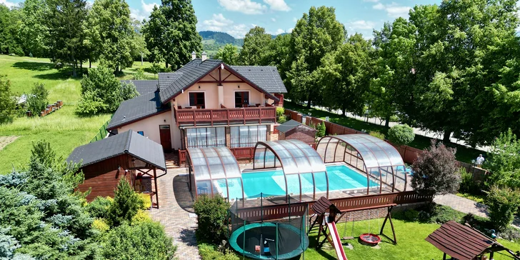 Báječná dovolená u Bešeňové: polopenze, wellness, Liptov Card i sleva do aquaparku Bešeňová