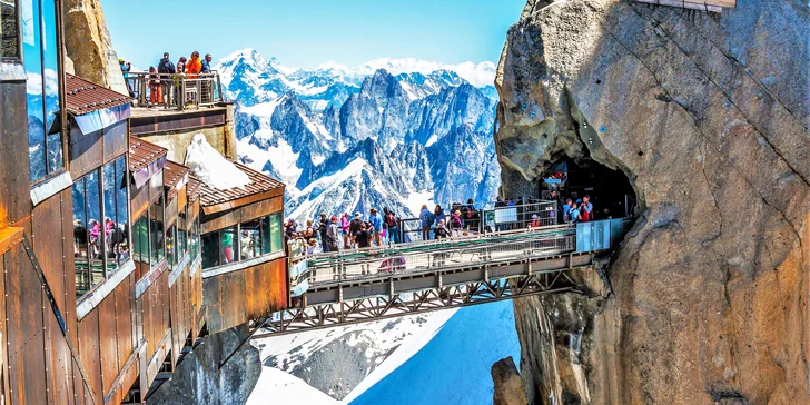 Horským expresem pod Mont Blanc: 7denní zájezd do Švýcarska a Francie s ubytováním a snídaní