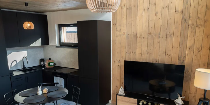 Moderní dřevěné chatky kousek od Liptovské Mary: spousta aktivit v okolí i nádherná příroda