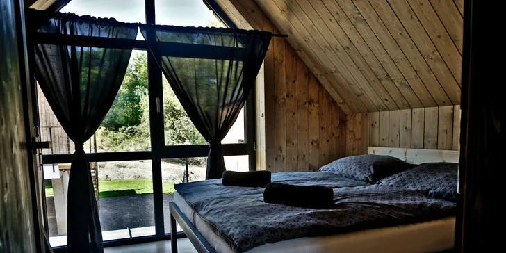 Moderní dřevěné chatky kousek od Liptovské Mary: spousta aktivit v okolí i nádherná příroda