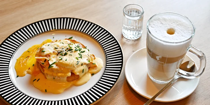 Snídaně podle výběru vč. nápoje i brunch v Jinočanech: anglická snídaně, vídeňské párky i prosecco