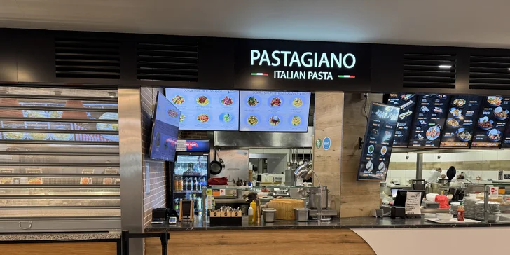 Vouchery na 300–1 000 Kč na cokoliv v italském bistru Pastagiano