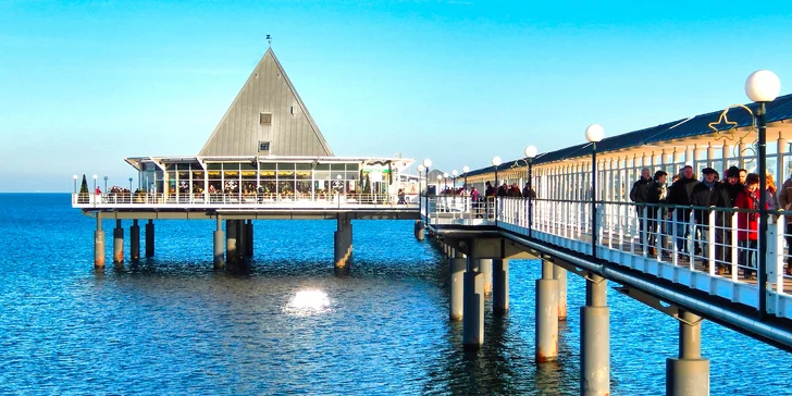 Šestidenní zájezd na ostrovy Rujana a Usedom s ubytováním a snídaní