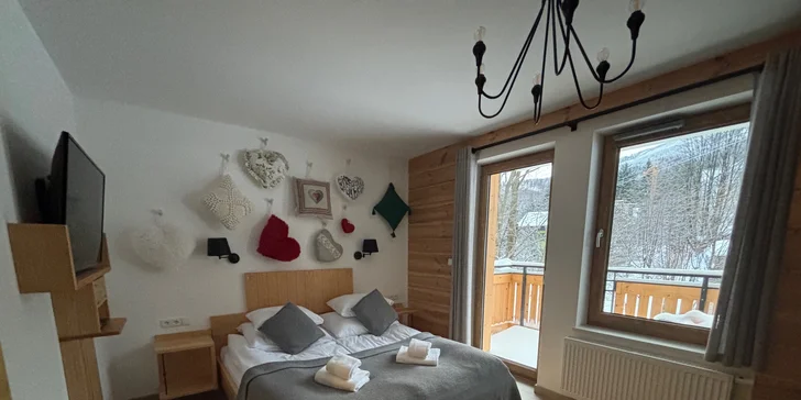 Polské Beskydy: moderní apartmány, snídaně a neomezený wellness