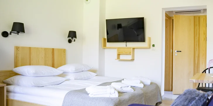 Polské Beskydy: moderní apartmány, snídaně a neomezený wellness