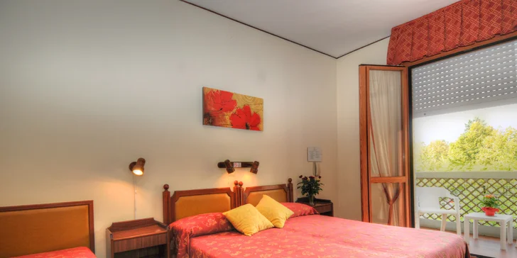 Dovolená v italském Lignanu: hotel 500 m od moře, snídaně i pobyty s 1 nocí zdarma