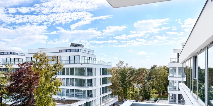 5* luxus u Baltu: moderní apartmány přímo u moře, varianta se snídaní i pobyt pro dvě děti zdarma