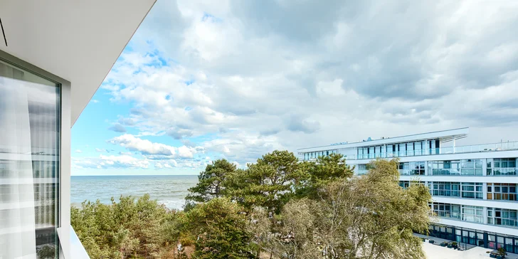 5* luxus u Baltu: moderní apartmány přímo u moře, varianta se snídaní i pobyt pro dvě děti zdarma