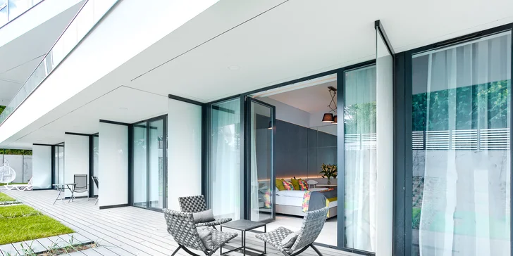 5* luxus u Baltu: moderní apartmány přímo u moře, varianta se snídaní i pobyt pro dvě děti zdarma