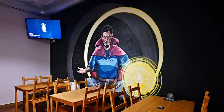 Pití a zábava až pro 6 osob: horký nápoj, prosecco, koktejly a deskovky
