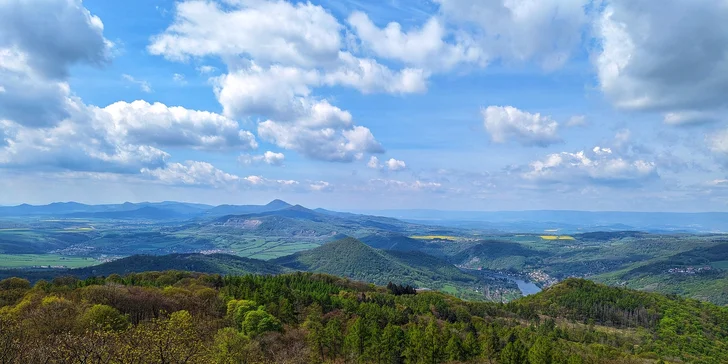 Krásné pokoje u Ústí nad Labem se snídaní až pro 4 osoby