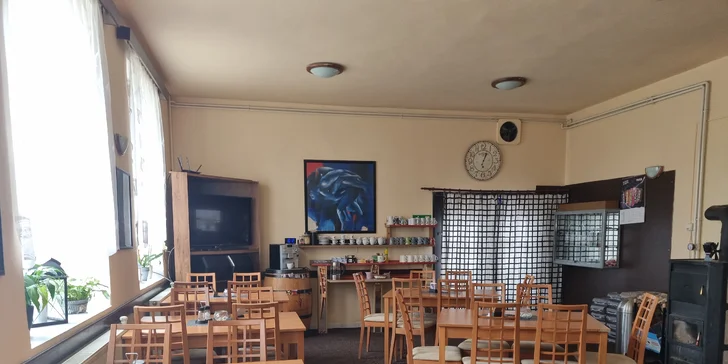 Penzion nedaleko Lipna až pro 4 osoby: snídaně a v létě bazén