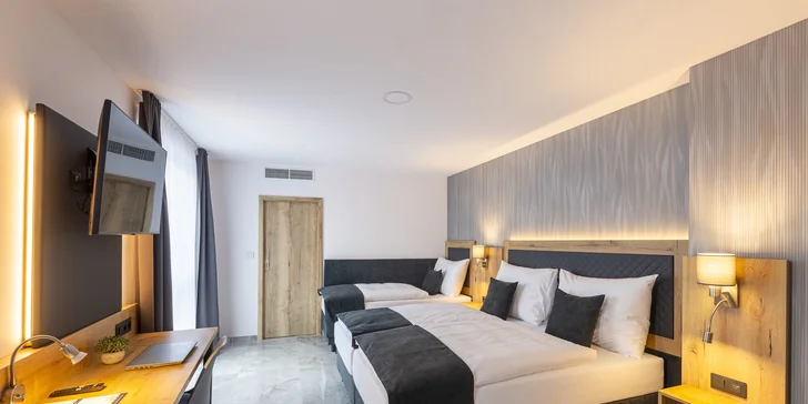 Pobyt v Brandýse nad Labem: moderní hotel i včetně snídaní na pokoj