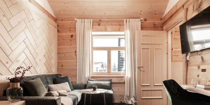 Adults only vila v Zakopaném: snídaně, privátní sauna a božský klid