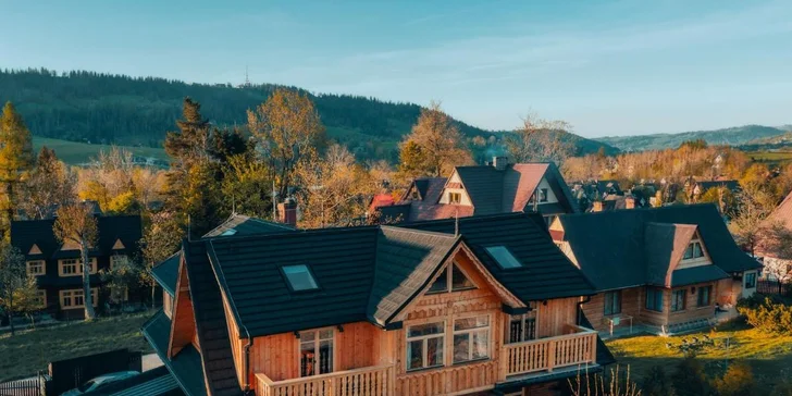 Adults only vila v Zakopaném: snídaně, privátní sauna a božský klid
