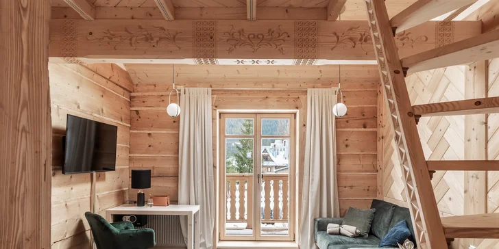 Adults only vila v Zakopaném: snídaně, privátní sauna a božský klid