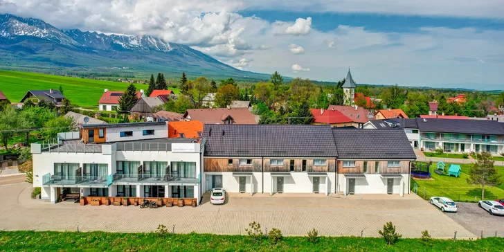 Dovolená pod Tatrami vč. snídaně: privátní wellness, zábava a moře výletů